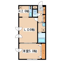 Ｐｅｒａｚｚｉ暁の物件間取画像